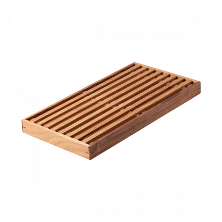 Teakfa kenyérvágó deszka 43 x 22,8 x 3,5 cm - GAYA Wooden