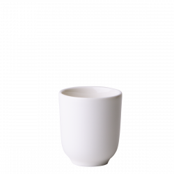 Fehér fületlen csésze 80 ml - Gaya RGB