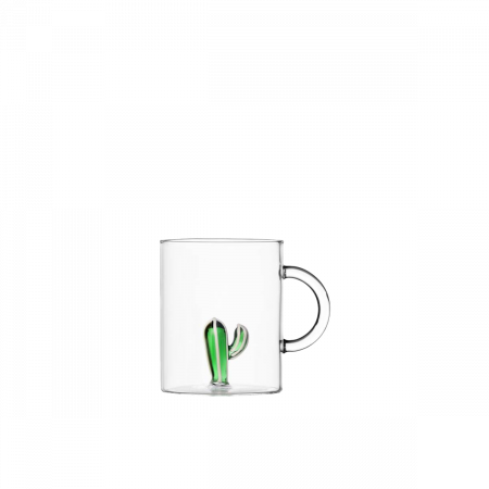 Csésze zöld kaktusszal 350 ml